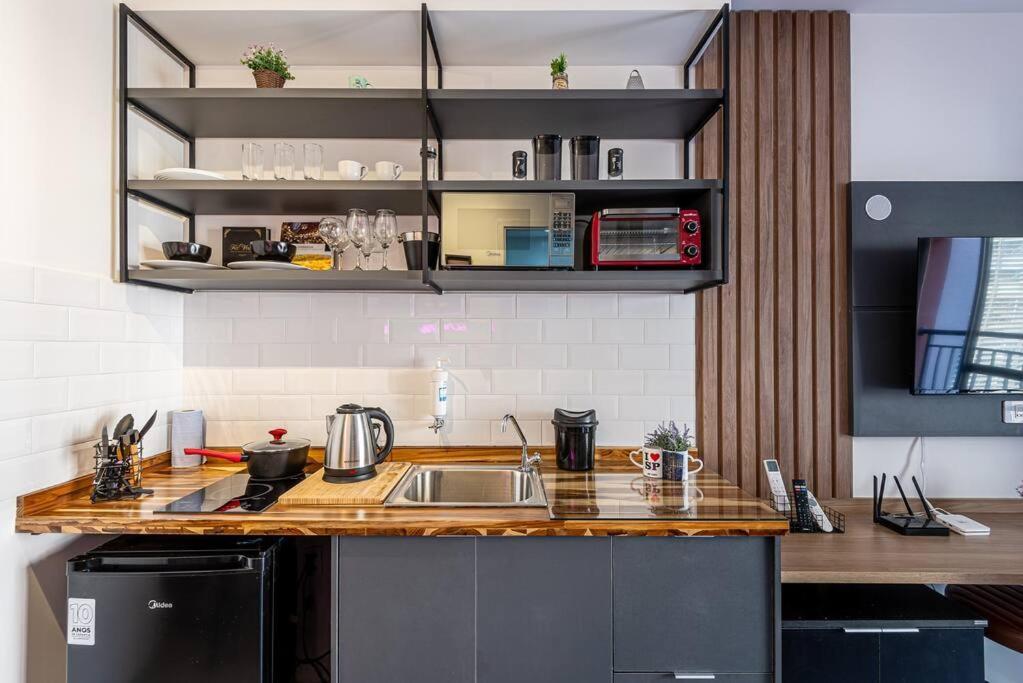 Apartamento Think Republica Piscina, Sauna, Academia-1301 São Paulo